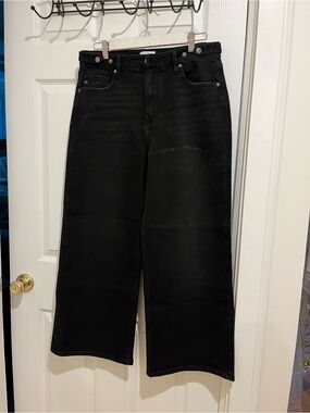 Kuhl Black Wide-Leg High-Rise Jeans
